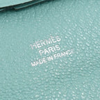 Hermes Bastia GM Coin Case A Stamp Manufactured In 2017 Chevre Aqua — view 6