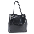 Gucci Leather Tote Shoulder Hand Black Charm