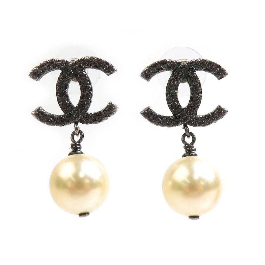 Chanel Earrings CC Logo
