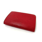 Louis Vuitton Bifold Wallet Porte Monnaie Viennois M6324 E Rouge Epi — view 3
