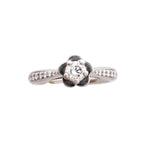 Chanel Ring Camellia Platinum Diamond — view 2