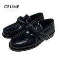 Celine Loafers Leather Shoes Black