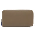 Hermes Azap Long Silk in Zip Around Wallet Veau Etoupe Grey Silver