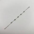 Celine Logo Triomphe Bracelet Silver Vintage — view 2