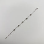 Celine Logo Triomphe Bracelet Silver Vintage — view 3