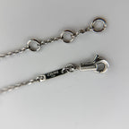 Celine Logo Triomphe Bracelet Silver Vintage — view 5