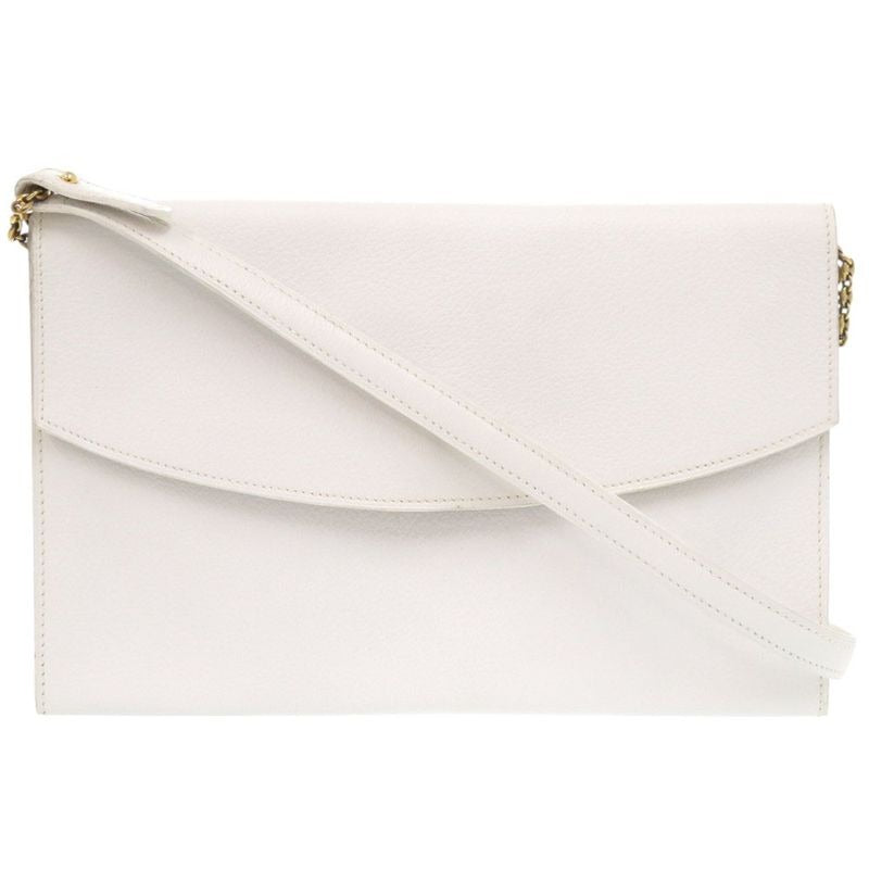 Hermes Vaugo River White Gold Hardware 00 Vintage Shoulder Bag