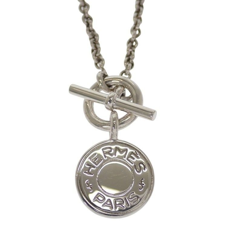 Hermes Amulet Exlibris Necklace Clou de Selle Series