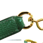Hermes Kelly Shoulder Strap 16mm Green Gold Courchevel — view 8