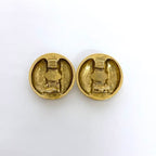 Chanel Earrings Gold Coco Mark GP — view 4