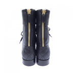 Chanel Short Boots Lambskin Black — view 5