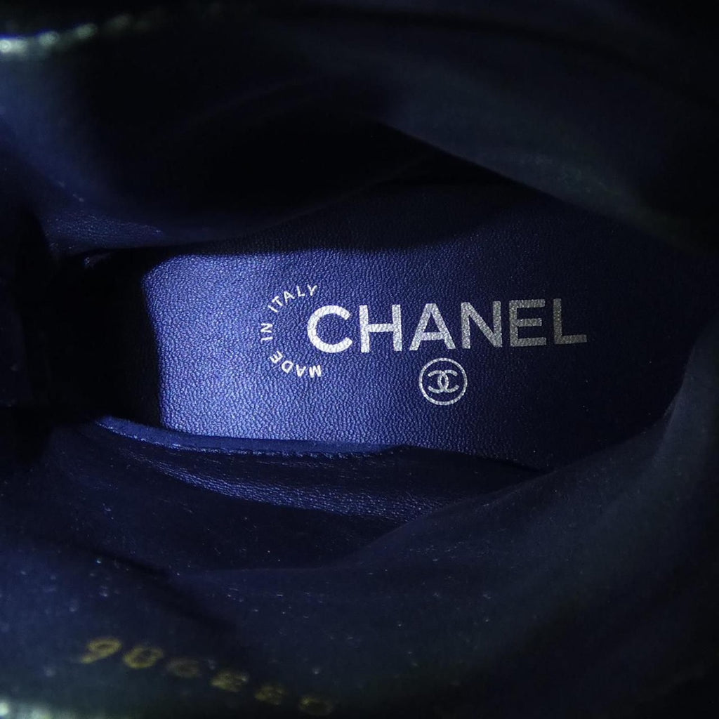 Chanel Short Boots Lambskin Black — view 6