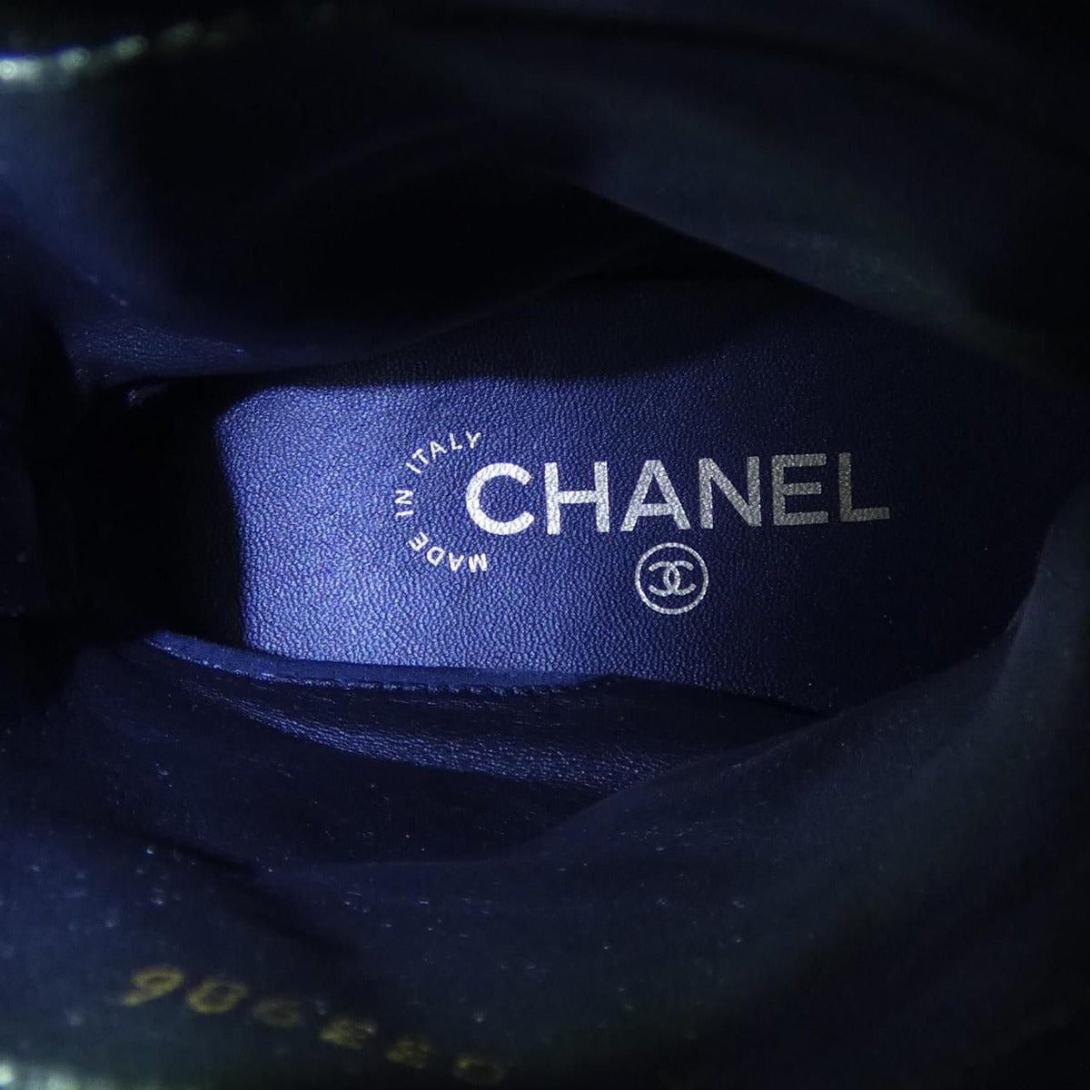 Chanel Short Boots Lambskin Black — view 6