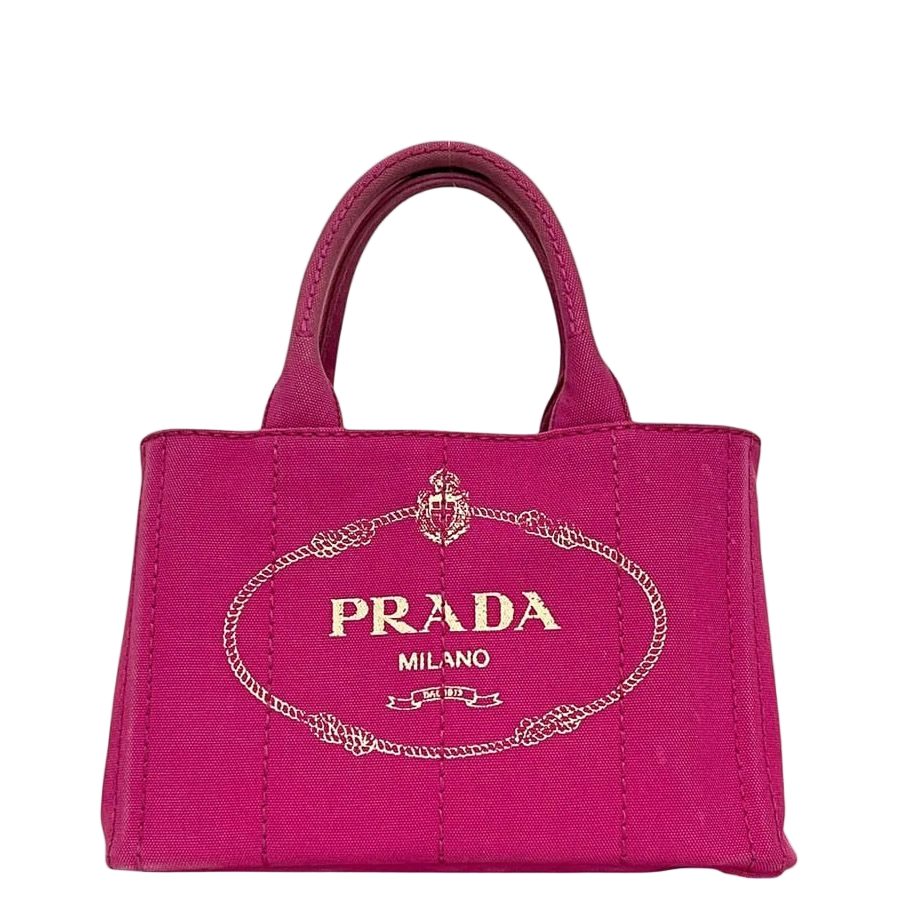 Prada Tote Canapa Pink