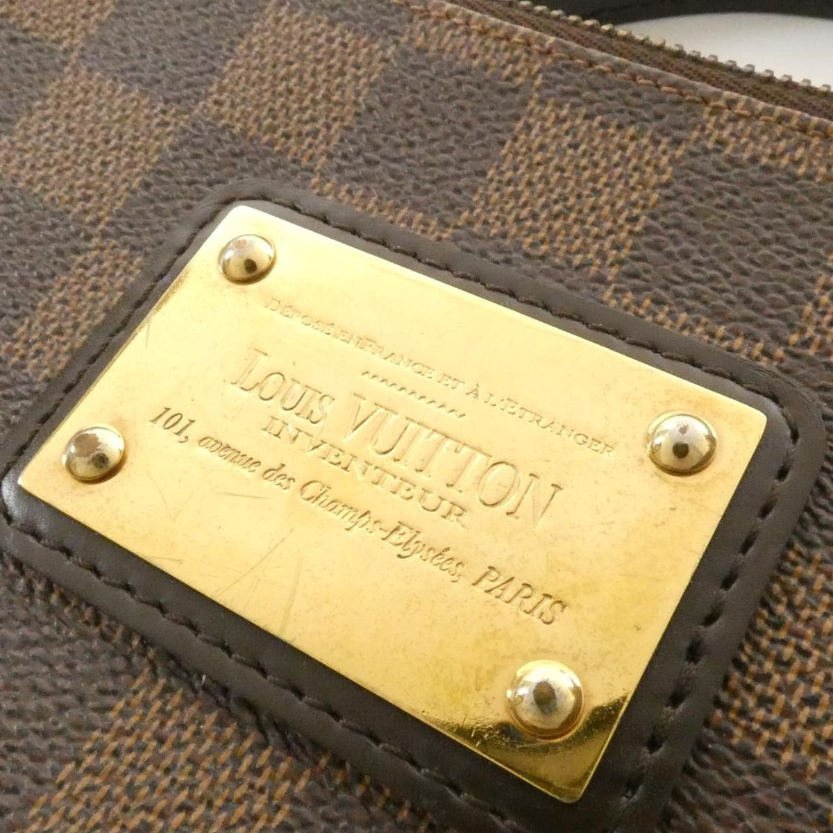 Louis Vuitton Damier Shoulder Bag Ebene — view 4