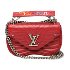 Louis Vuitton Chain Tote Shoulder Bag New Wave