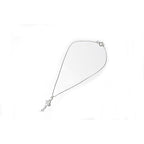 Chanel Charm Long Necklace Mademoiselle Motif Silver — view 2