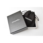Chanel Charm Long Necklace Mademoiselle Motif Silver — view 8