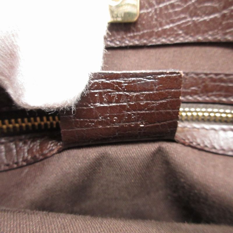 Gucci Sherry GG Canvas Leather Beige Brown Handbag 1789 — view 6