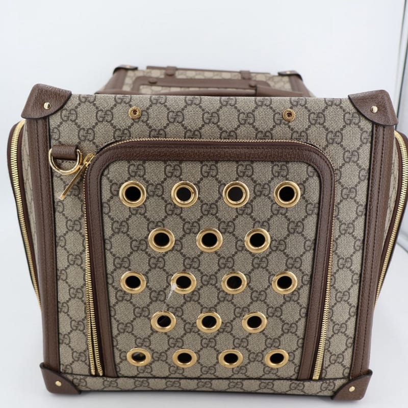 Gucci GG Small Pet Carry with Web Stripe — view 2