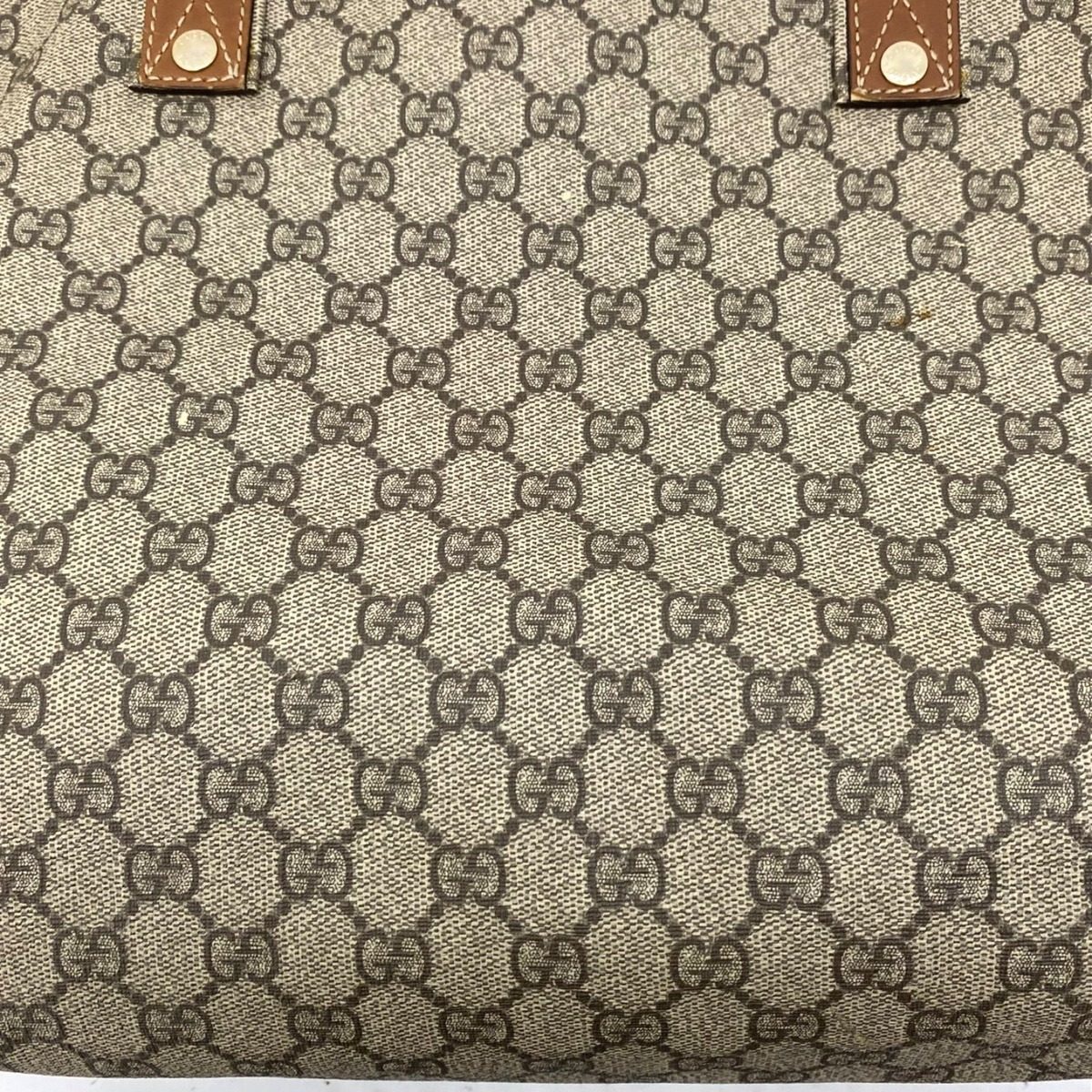 Gucci Tote GG Supreme Sherry A3 Business Travel Mothers Large Capacity — view 9
