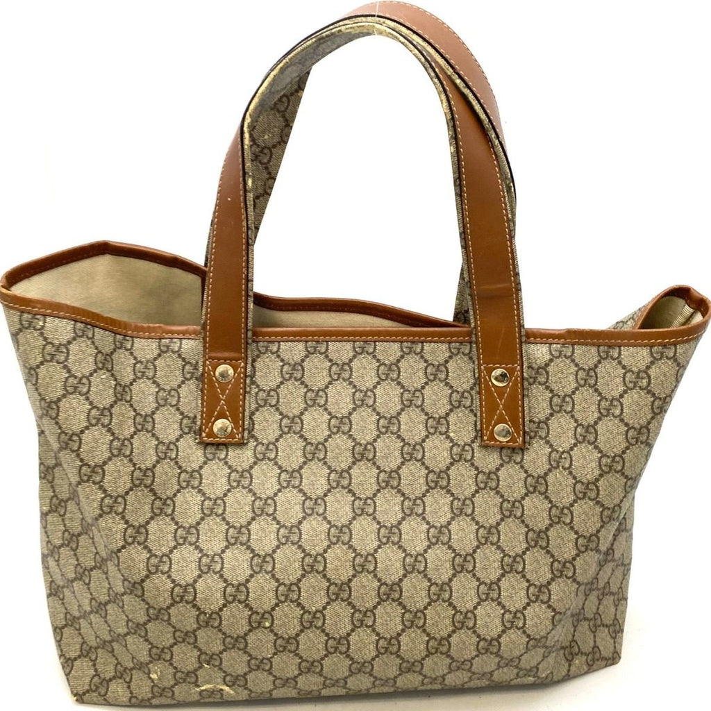 Gucci Tote GG Supreme Sherry A3 Business Travel Mothers Large Capacity