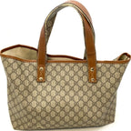 Gucci Tote GG Supreme Sherry A3 Business Travel Mothers Large Capacity
