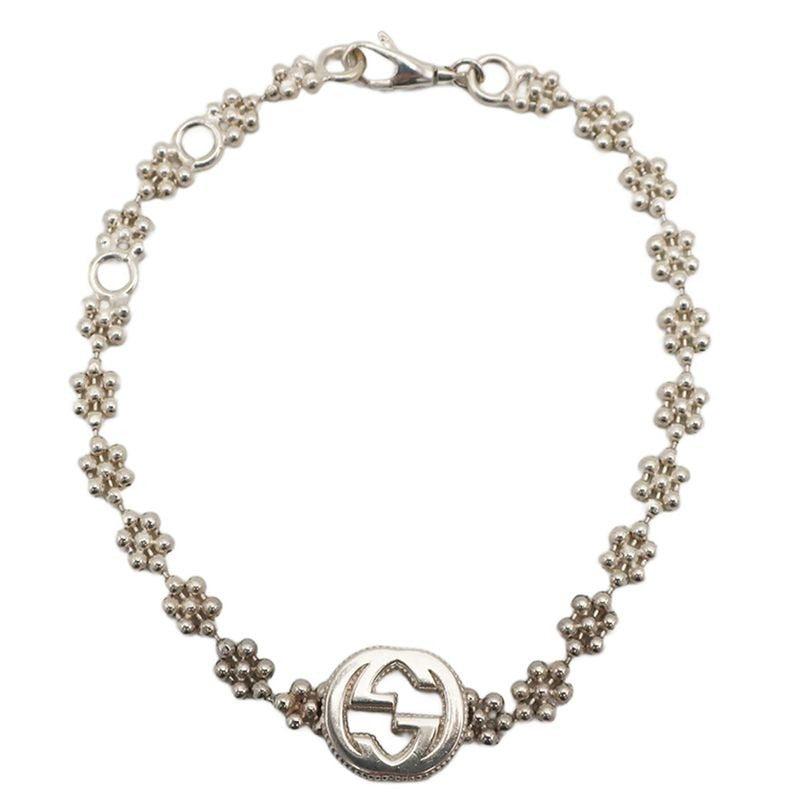 Gucci Bracelet SV 925 Silver GG Logo Accessory Chain — view 2