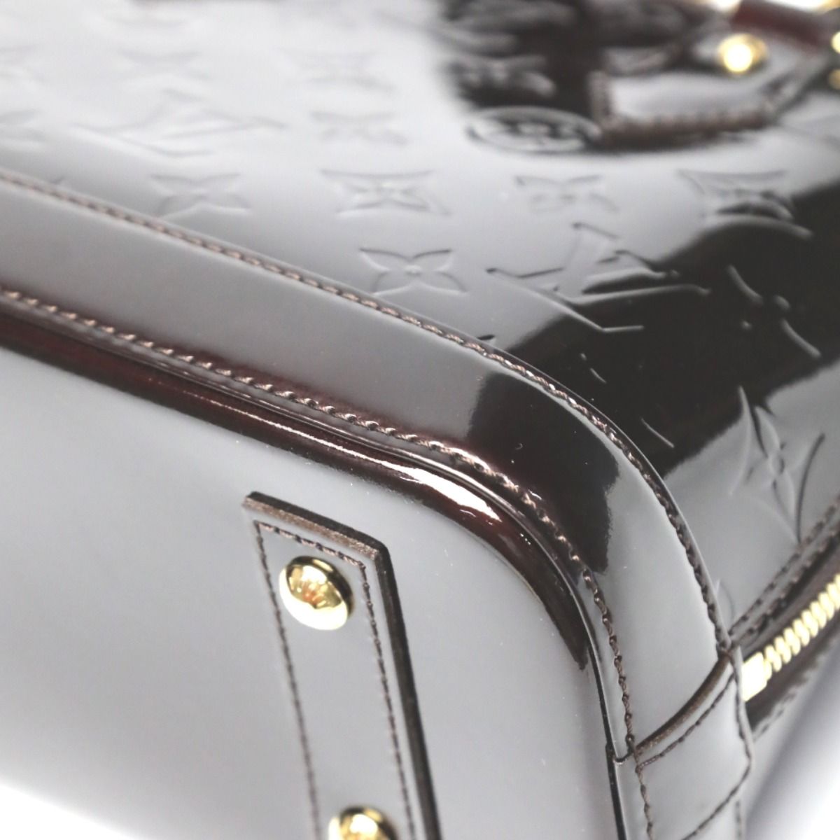 Louis Vuitton Monogram 2-Way Alma BB Handbag Amarante — view 9