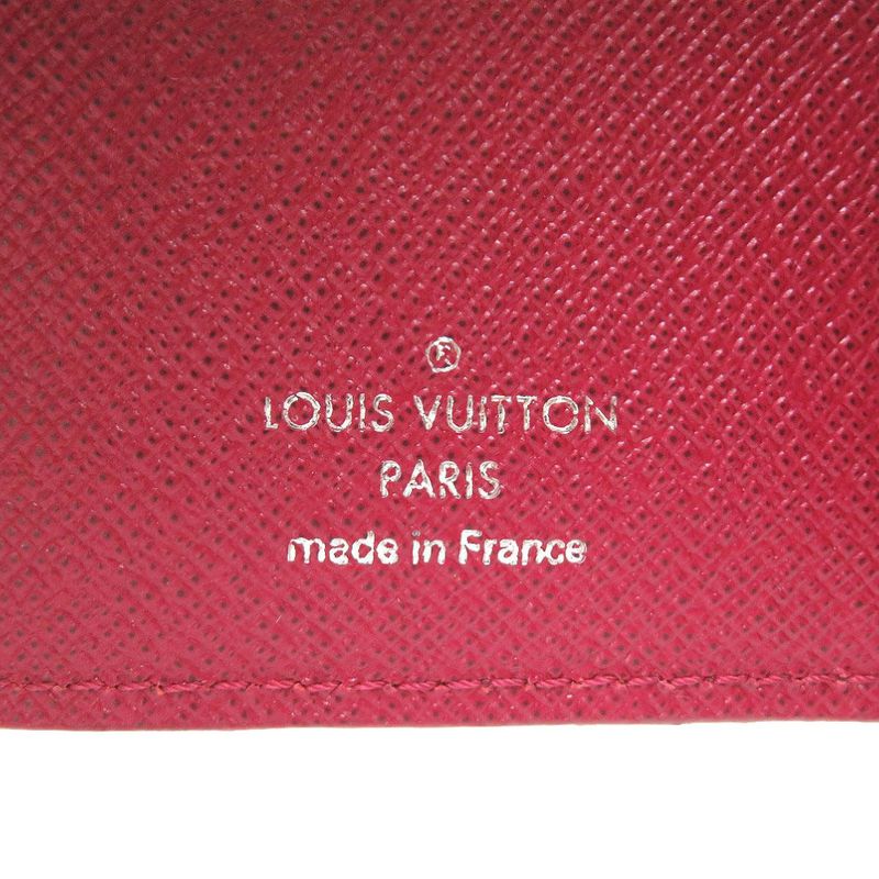 Louis Vuitton Epi Portefeuille Victorine Compact Wallet Fuchsia Trifold — view 3