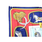 Hermes Scarf Carre 90 Grand Apparat Dress Ing Horse Multicolor 100% Silk — view 2