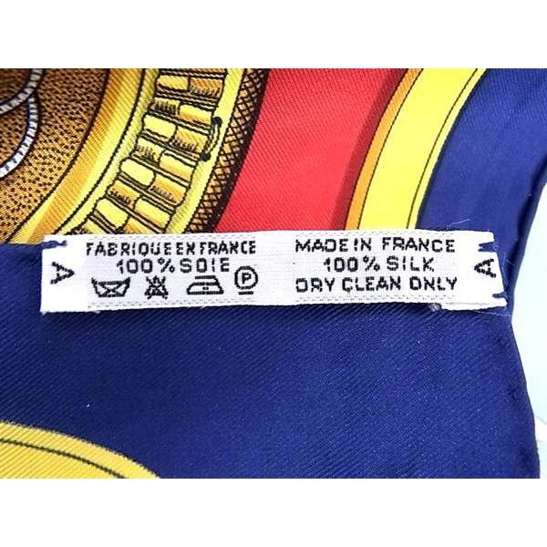Hermes Scarf Carre 90 Grand Apparat Dress Ing Horse Multicolor 100% Silk — view 4