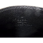 Gucci Leather Bee Card Case Holder Pass Regular Black Au7741 — view 4