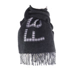 Fendi Fxt334 Wool Cashmere Blend Logo Design — view 4