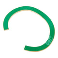 Bottega Veneta Calf Bangle Bicolor Bracelet L Green Light Blue Gold Silver