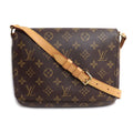 Louis Vuitton Musette Tango Shoulder Bag Monogram Short