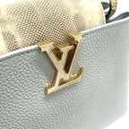 Louis Vuitton Exotic Leather Capucines BB Bag Bleu Olympe — view 4