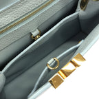 Louis Vuitton Exotic Leather Capucines BB Bag Bleu Olympe — view 6