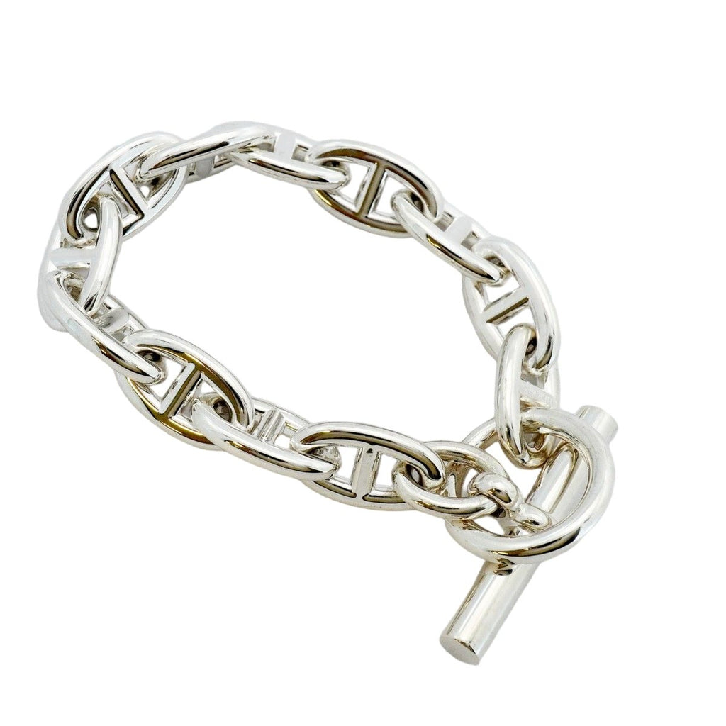 Hermes Bracelet Chaine D'ancre GM Silver — view 2