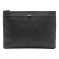 Louis Vuitton Monogram Shadow Pochette Discovery Clutch Bag Second