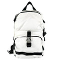 Prada Tessuto Montagn Sling Bag Nylon Saffiano Leather Black