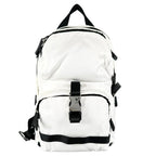 Prada Tessuto Montagn Sling Bag Nylon Saffiano Leather Black