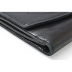 Chanel Wallet Bifold Folding CC Logo Black — view 3