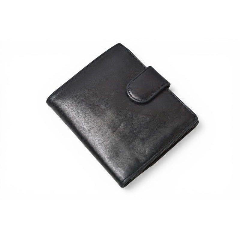 Chanel Wallet Bifold Folding CC Logo Black — view 7