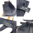 Hermes Shoulder Bag Amedava Cabas de Poche Cotton Navy — view 8