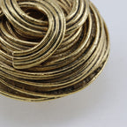 Chanel Coco Mark Vintage Gold Plated 94 a 26.0 g Earrings — view 6