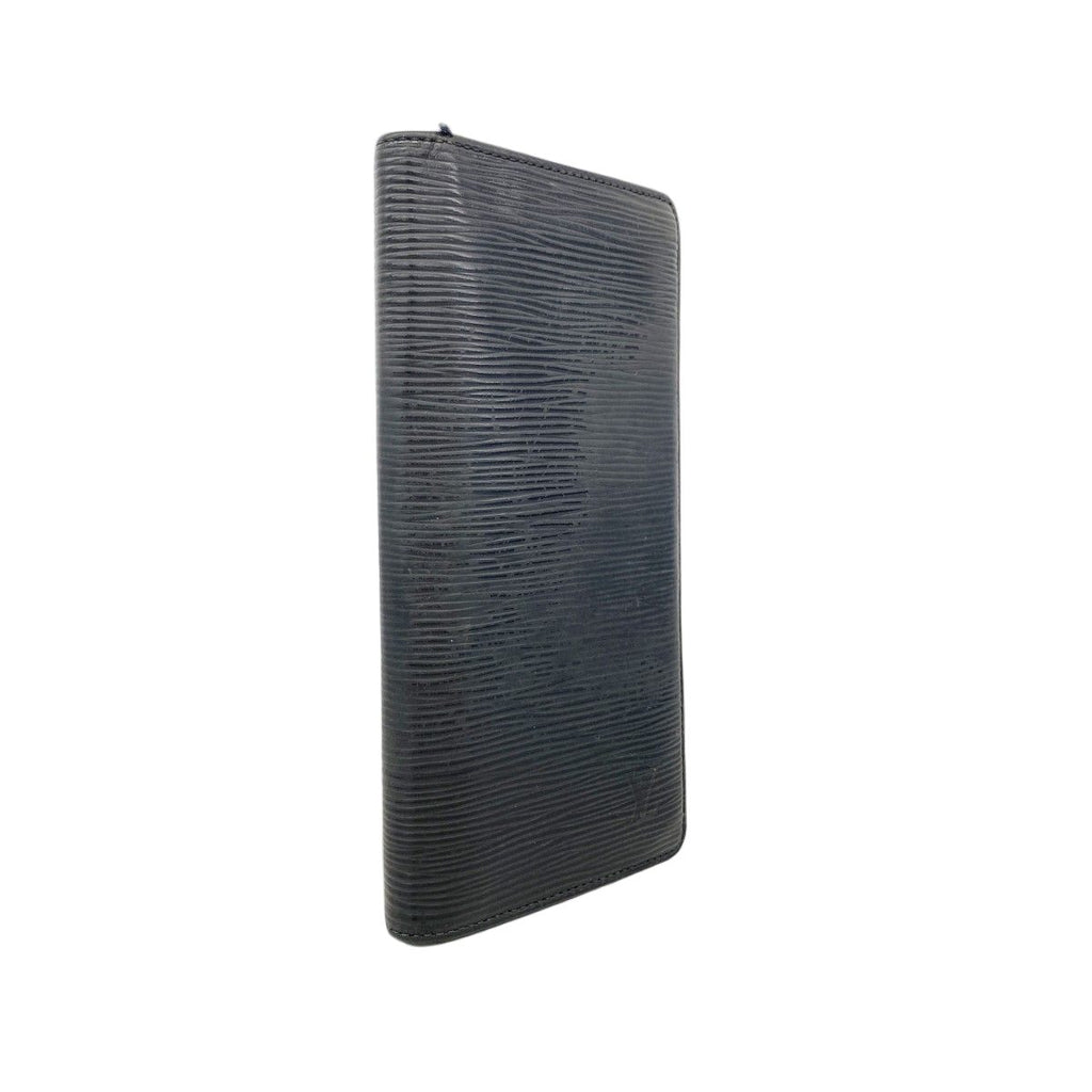 Louis Vuitton Wallet Epi Portefeuille Brazza Noir — view 2