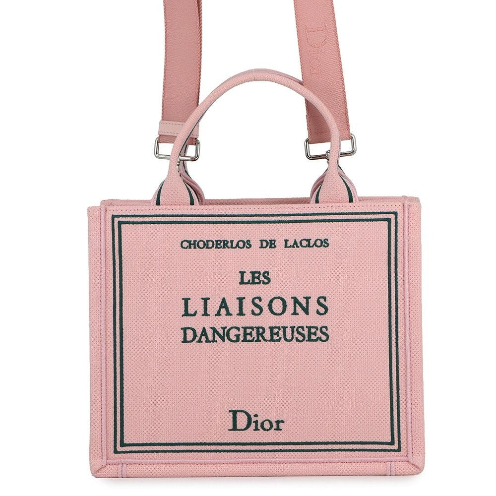Dior Handbag Book Tote Cover Embroidery Small 2-Way