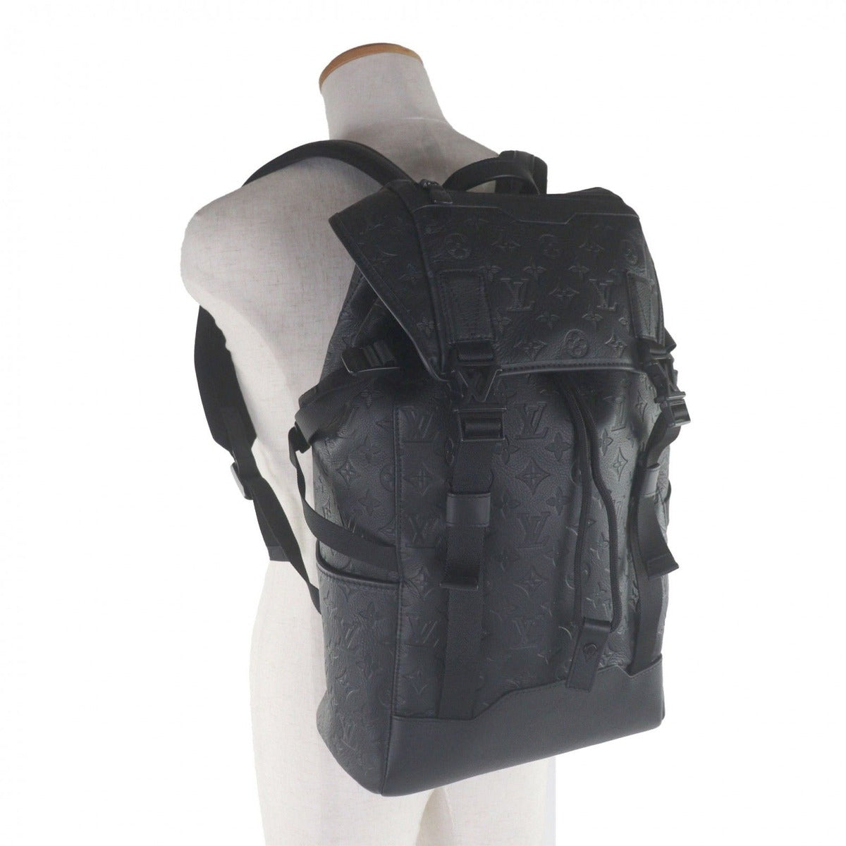Louis Vuitton Getaway Backpack Monogram Shadow Noir Black M24776 — view 2