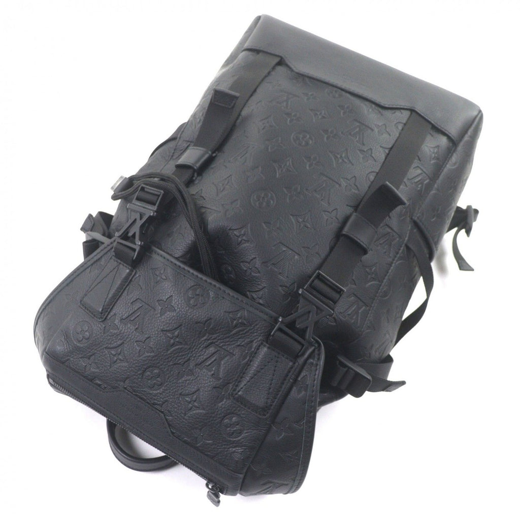 Louis Vuitton Getaway Backpack Monogram Shadow Noir Black M24776 — view 6
